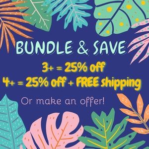 Discount when you're bundled up! Or make an offer!